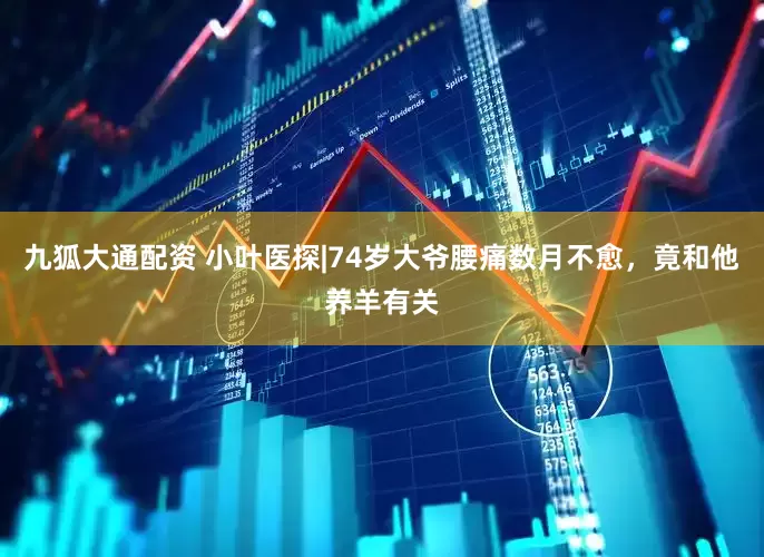 九狐大通配资 小叶医探|74岁大爷腰痛数月不愈，竟和他养羊有关